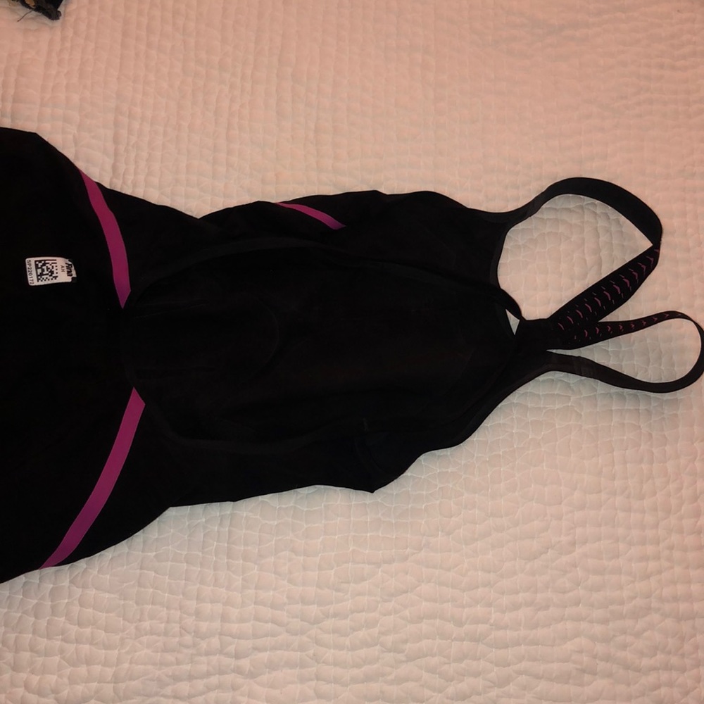 SPEEDO LZR PINK/BLACK SIZE 27 - Picture 2 of 2